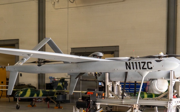 Aerosonde UAS staged for tactical employment during JRTC rotation at Fort Polk