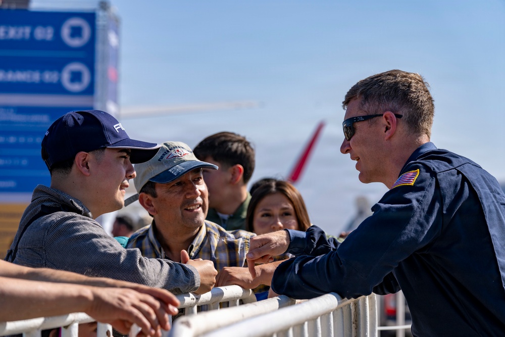 USAFA Wings of Blue Showcase Precision, Partnership during FIDAE 2026