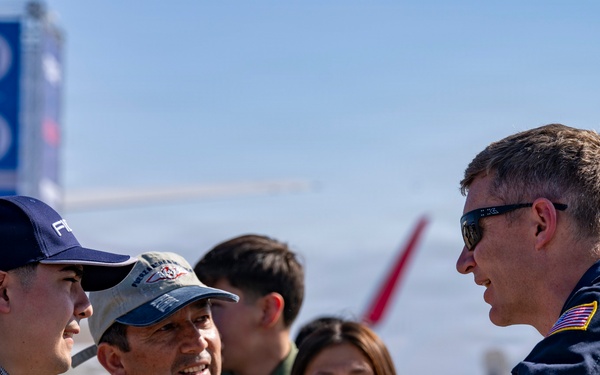 USAFA Wings of Blue Showcase Precision, Partnership during FIDAE 2026