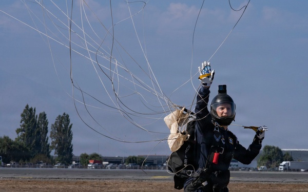 USAFA Wings of Blue Showcase Precision, Partnership during FIDAE 2026