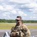 101st Airborne Division officer prepares Aerosonde UAS for reconnaissance during JRTC rotation at Fort Polk