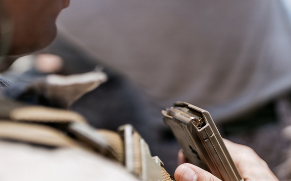 11th MEU Marines, Sailors Conduct Marksmanship Training Aboard USS Portland