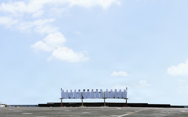 11th MEU Marines, Sailors Conduct Marksmanship Training Aboard USS Portland