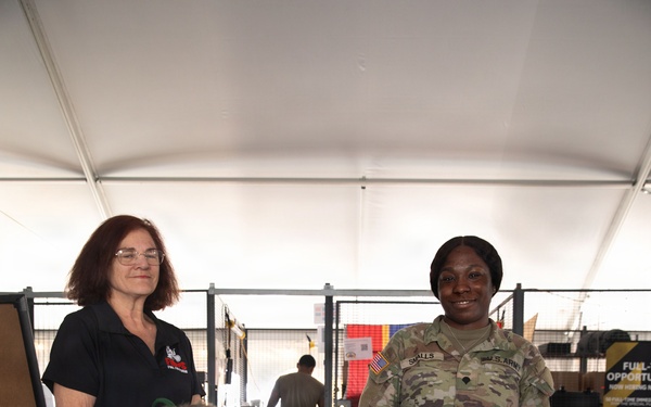 Fidos For Freedom Meets Joint Task Force DC Guardsmen