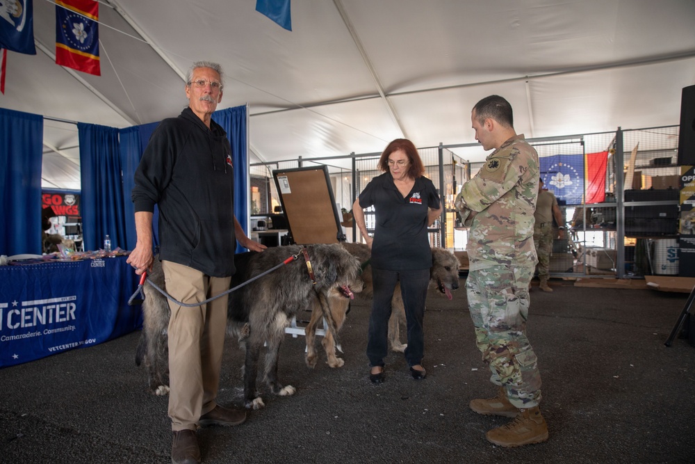 Fidos For Freedom Meets Joint Task Force Guardsmen