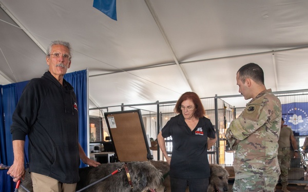 Fidos For Freedom Meets Joint Task Force Guardsmen