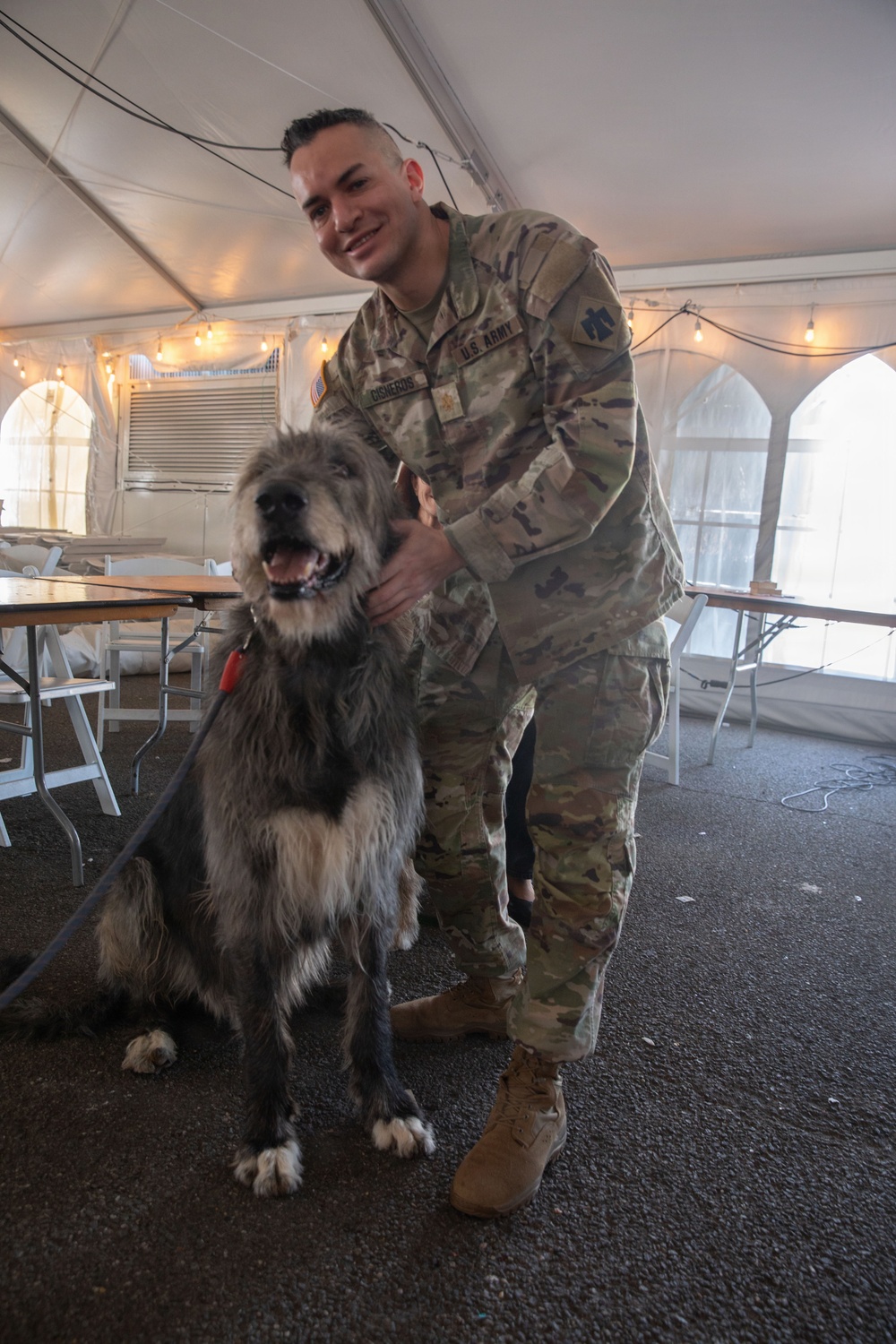 Fidos For Freedom Meets Joint Task Force DC Guardsmen