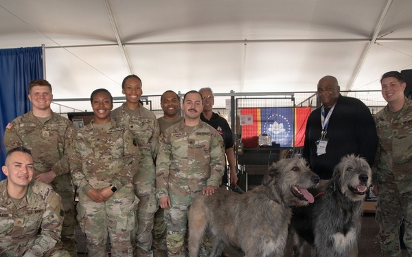 Fidos For Freedom Meets Joint Task Force DC Guardsmen