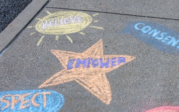 Messages on the walk