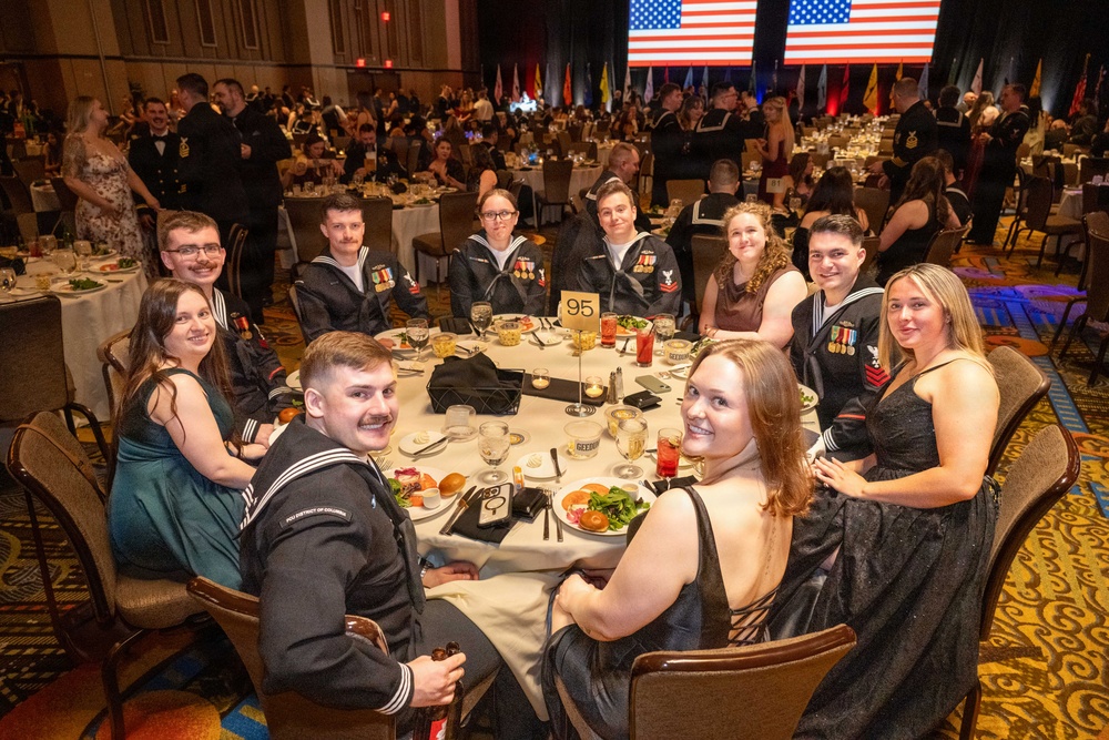 CNO delivers remarks at the Groton Area Submarine Birthday Ball