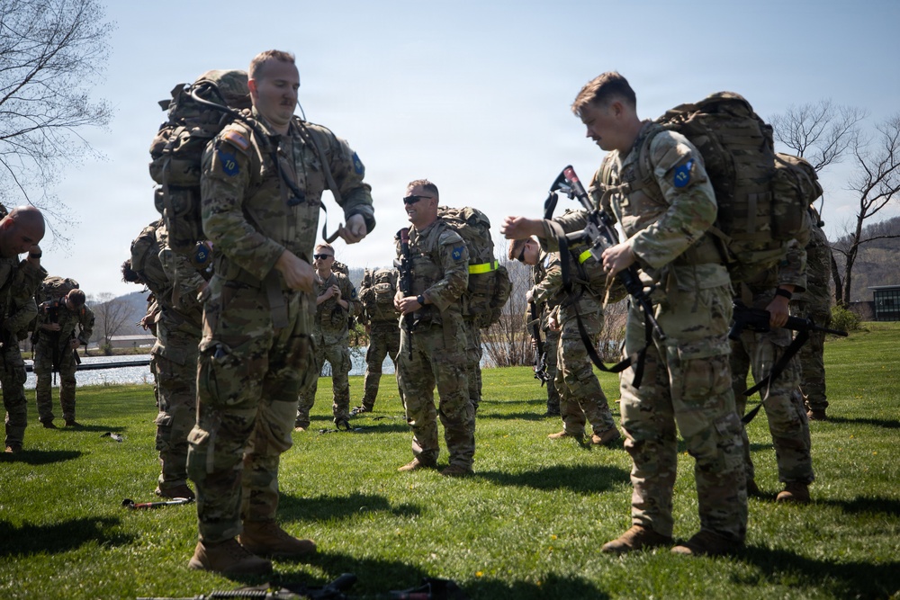 WVNG, DCNG Soldiers Compete in Best Warrior Competition at Camp Dawson, WV