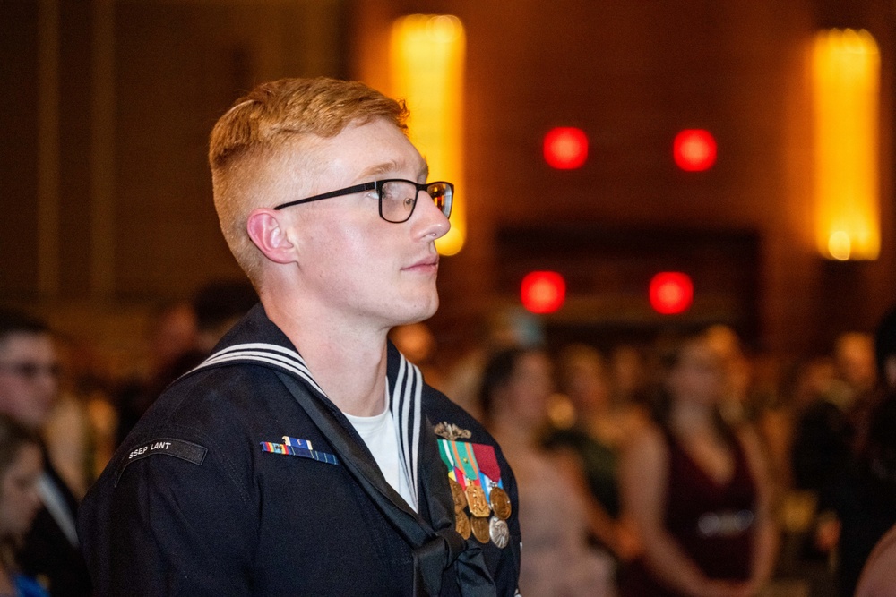CNO delivers remarks at the Groton Area Submarine Birthday Ball