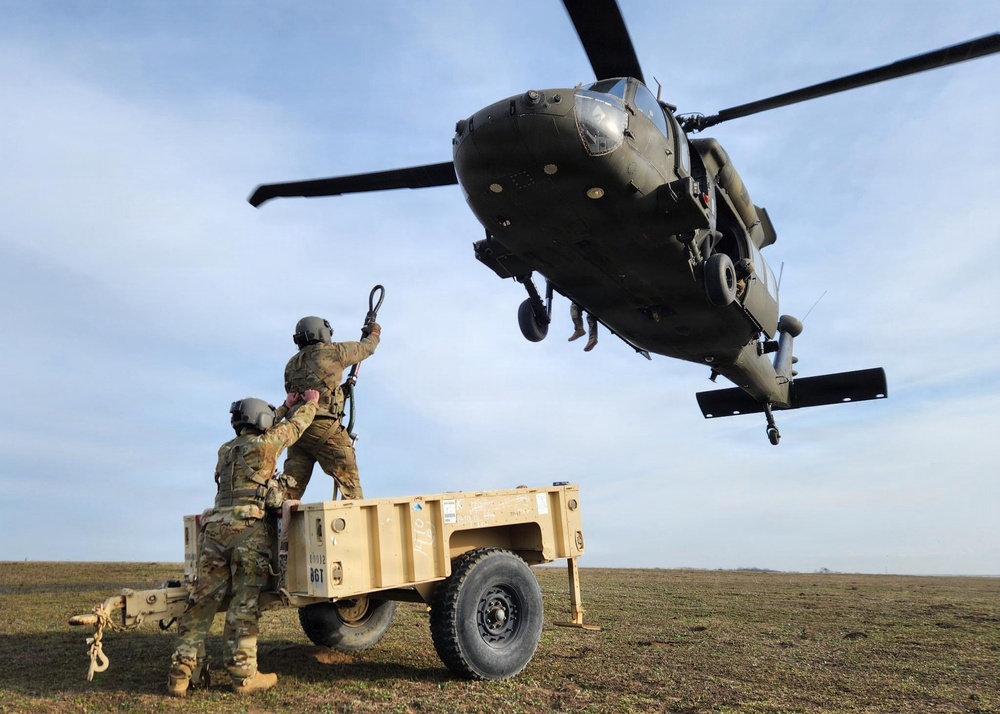3rd CAB sling load at MKAB