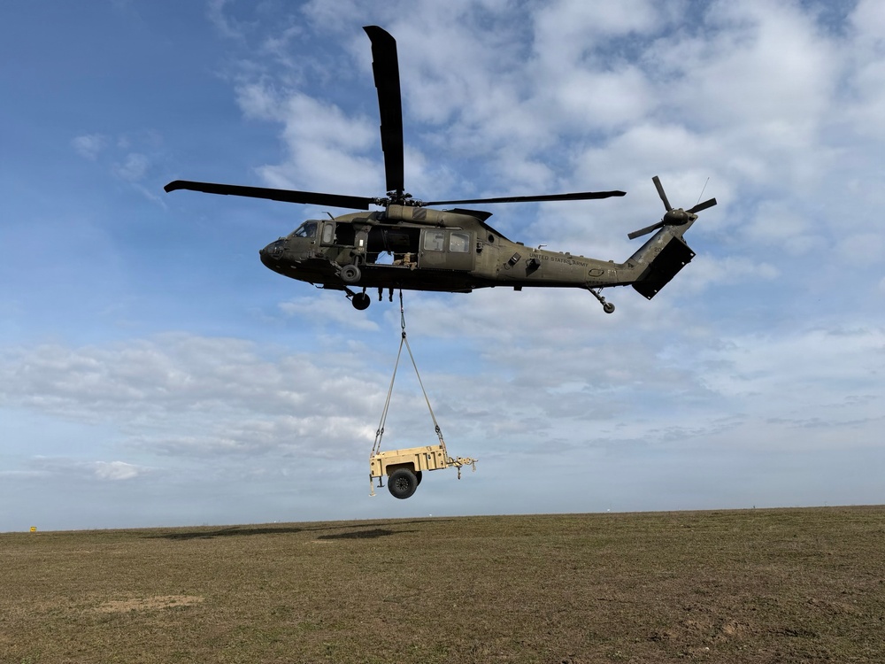 3rd CAB sling load at MKAB