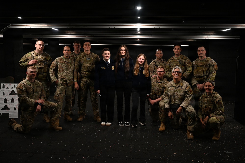 Montana FFA students tour Montana Air National Guard Base