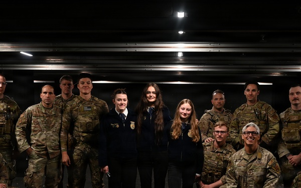 Montana FFA students tour Montana Air National Guard Base