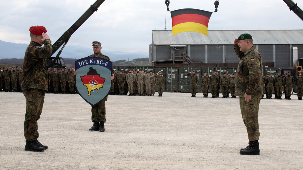 German Armed Forces conduct Transfer of Authority within KFOR's RC-East