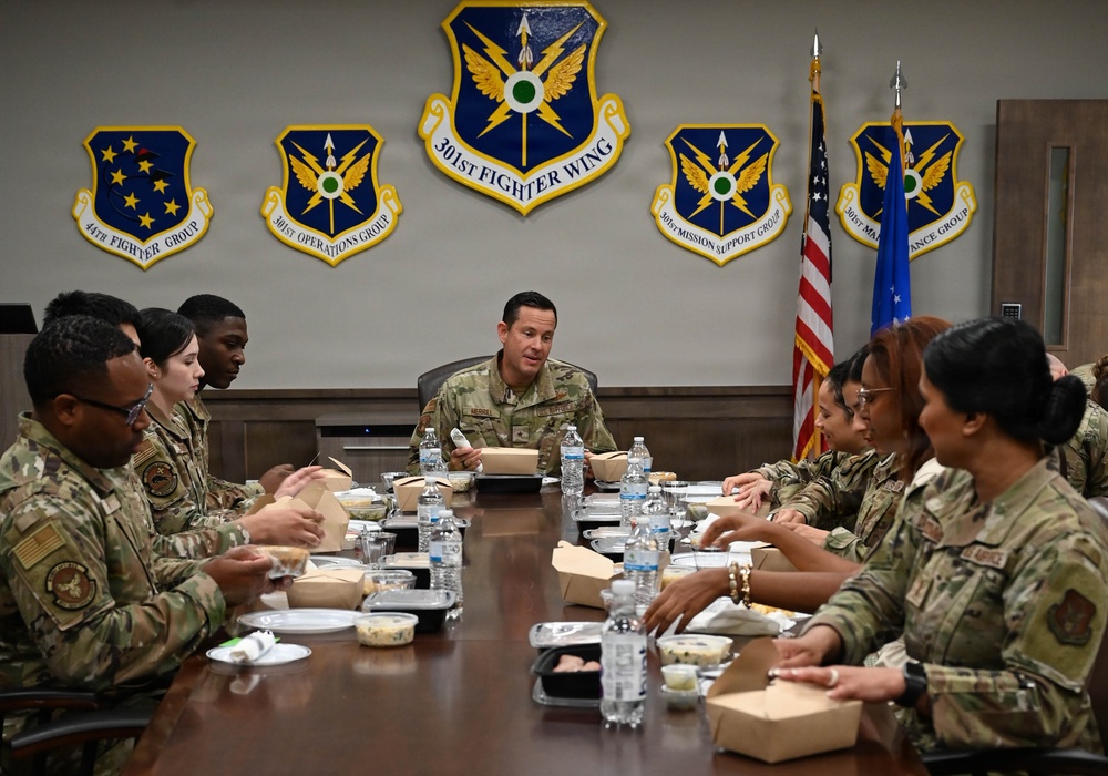 2026 Brig. Gen. Kevin Merrill Tour of 301 FW and F-35 Site and Agile Combat Support Unit Visit