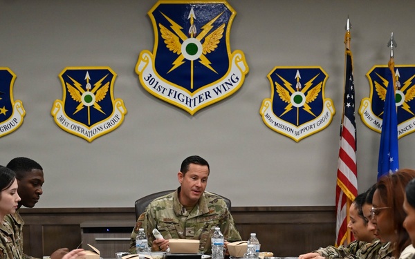 2026 Brig. Gen. Kevin Merrill Tour of 301 FW and F-35 Site and Agile Combat Support Unit Visit