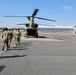 Reenlistment in a CH-47 Chinook