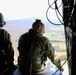 Reenlistment in a CH-47 Chinook