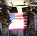 Reenlistment in a CH-47 Chinook
