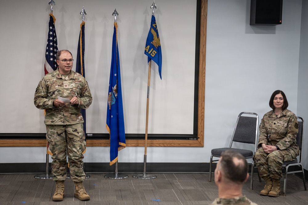 Lt. Col. Rhoden assumes commmand of 217th AIS