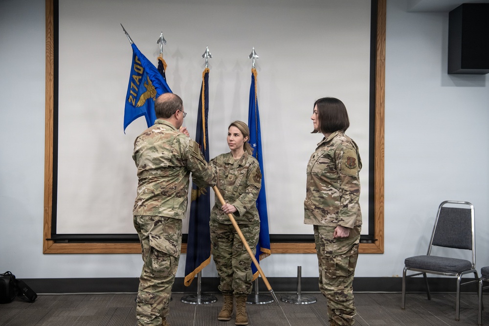Lt. Col. Rhoden assumes commmand of 217th AIS