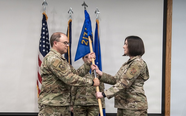 Lt. Col. Rhoden assumes commmand of 217th AIS