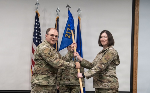 Lt. Col. Rhoden assumes commmand of 217th AIS