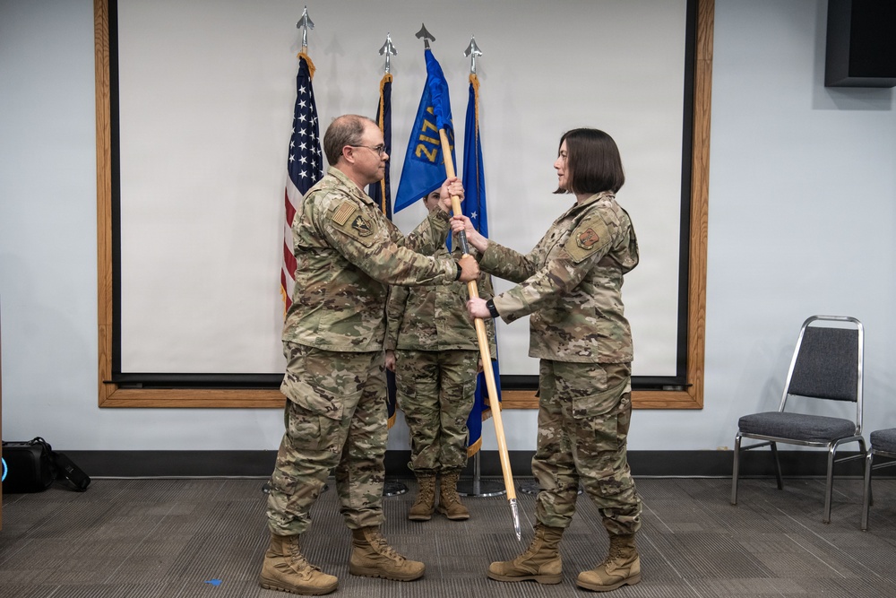 Lt. Col. Rhoden assumes commmand of 217th AIS