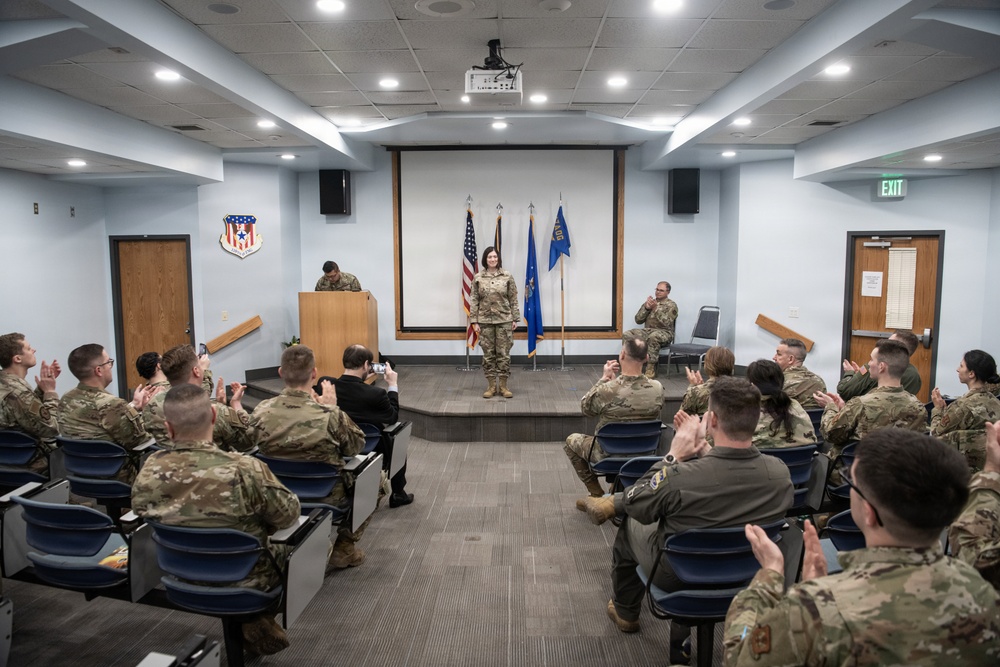 Lt. Col. Rhoden assumes commmand of 217th AIS