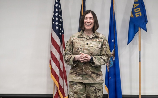 Lt. Col. Rhoden assumes commmand of 217th AIS