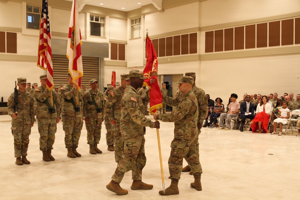 1-265th conducts Change of Command ceremony
