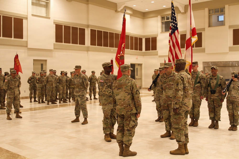1-265th conducts Change of Command ceremony