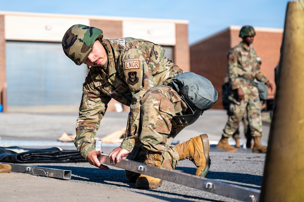911th CE training exercise