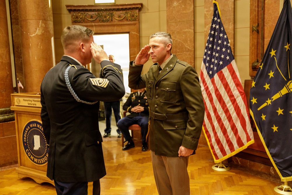 Giving the First Salute