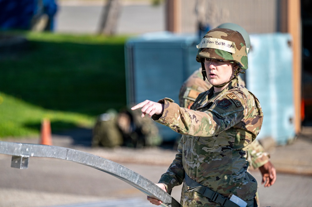 911th CE training exercise