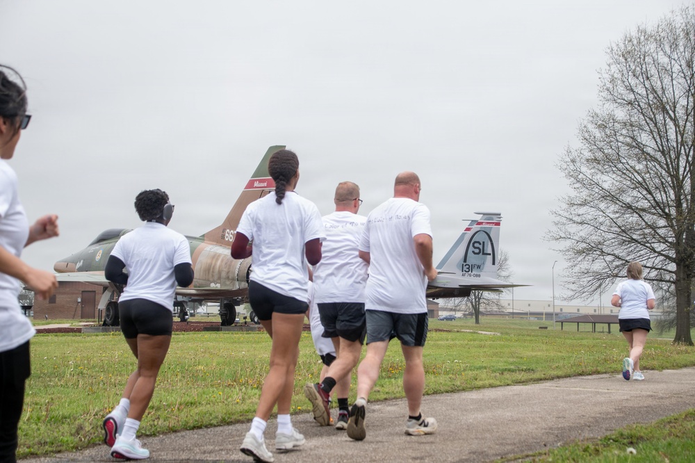 Team Whiteman SAAPM color run 5K