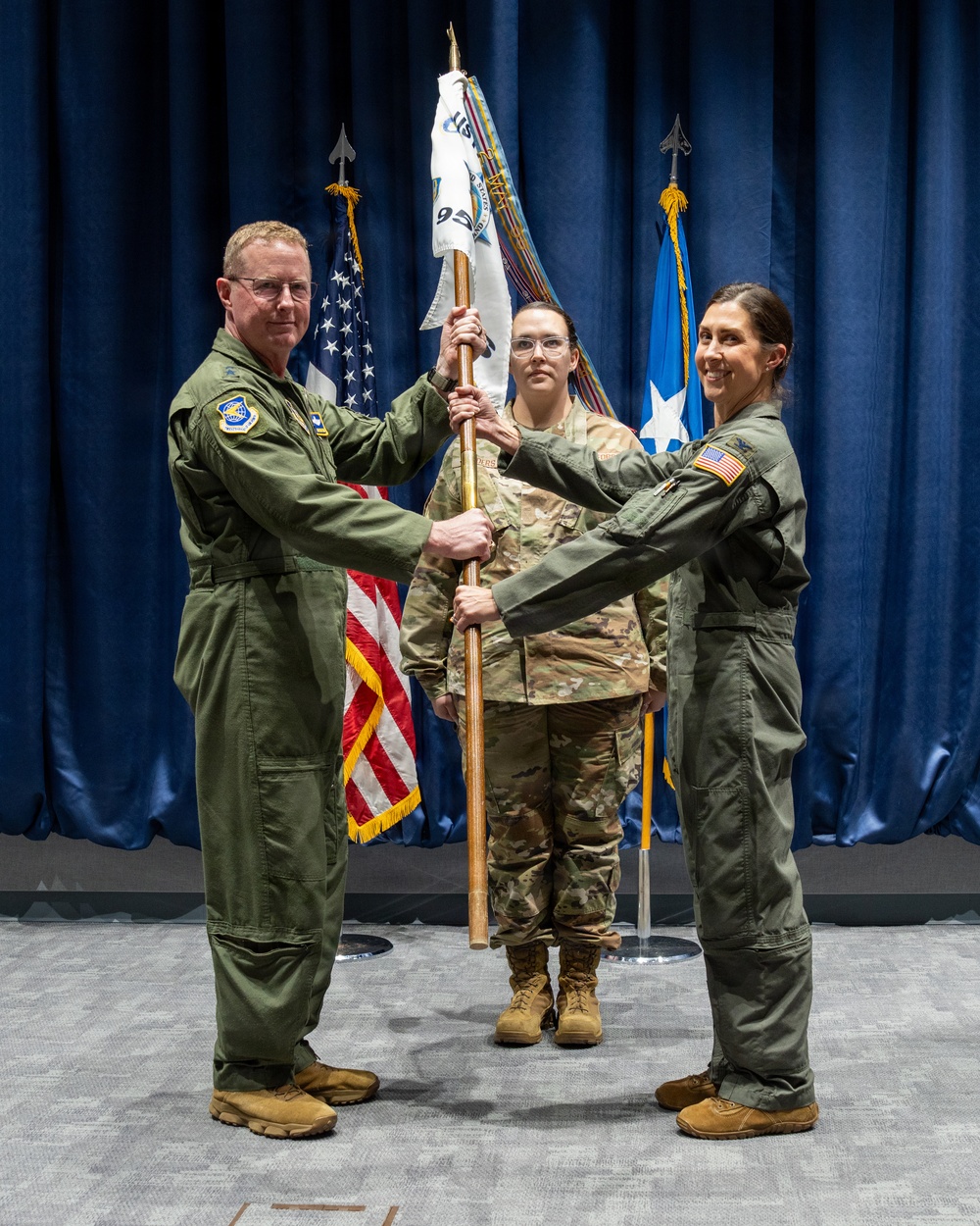954th Reserve Support Squadron Change of Command Ceremony