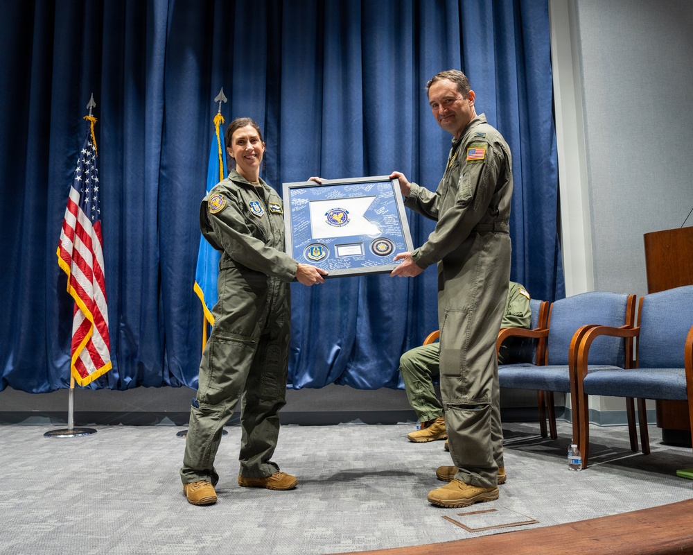 954th Reserve Support Squadron Change of Command Ceremony