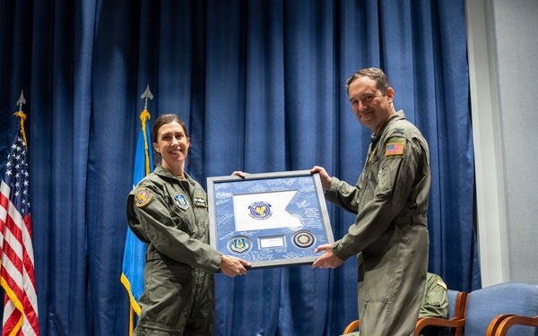 954th Reserve Support Squadron Change of Command Ceremony