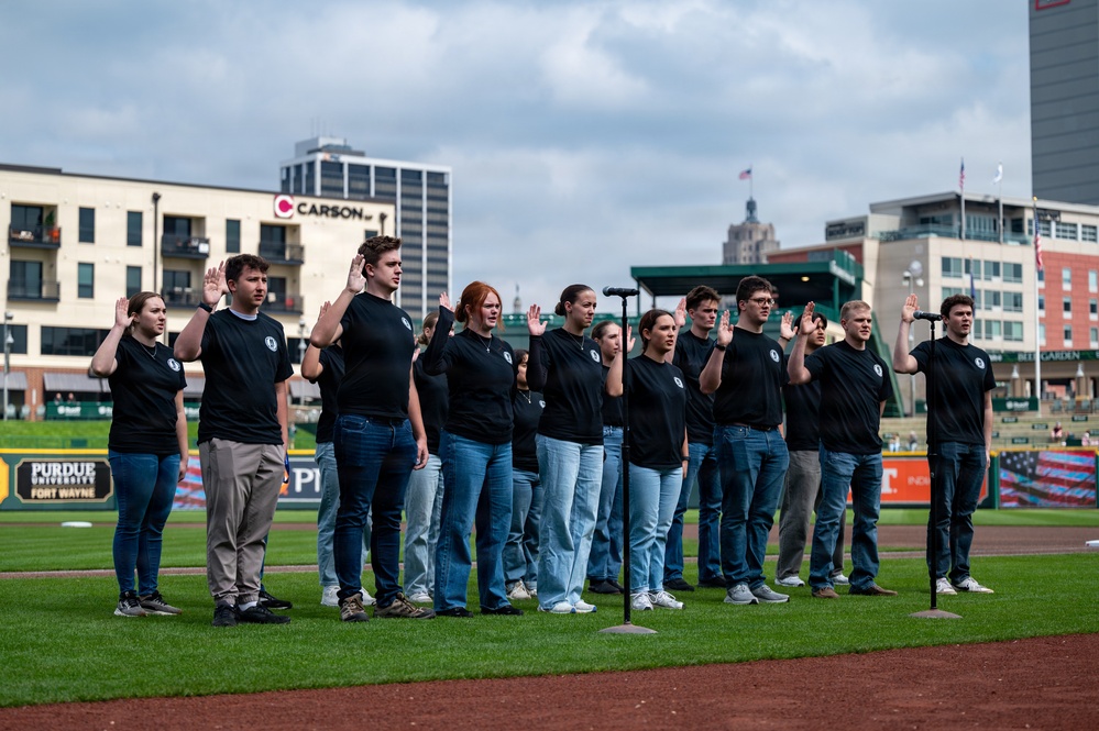 Military Appreciation Day at Parkview Field