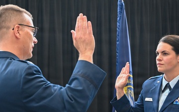 155th Medical Group hosts change of command and promotion ceremony