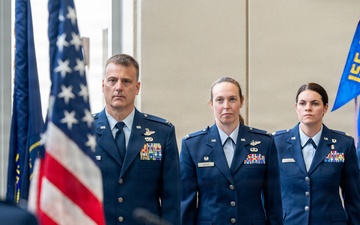 155 Medical Group Welcomes Incoming Commander at Change of Command Event