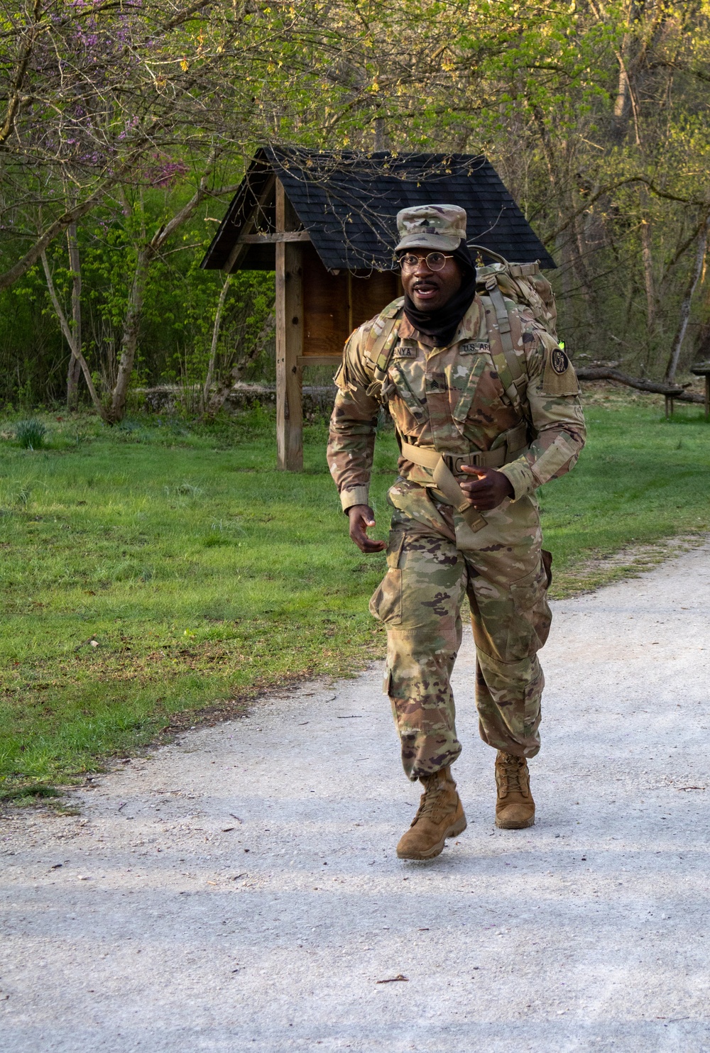 2026 Maryland State Best Warrior Competition Norwegian Foot March