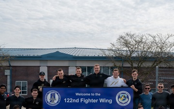 Purdue Air Force ROTC Tour the 122nd Fighter Wing