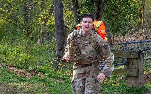 2026 Maryland State Best Warrior Competition Norwegian Foot March