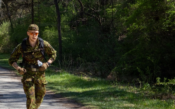 2026 Maryland State Best Warrior Competition Norwegian Foot March