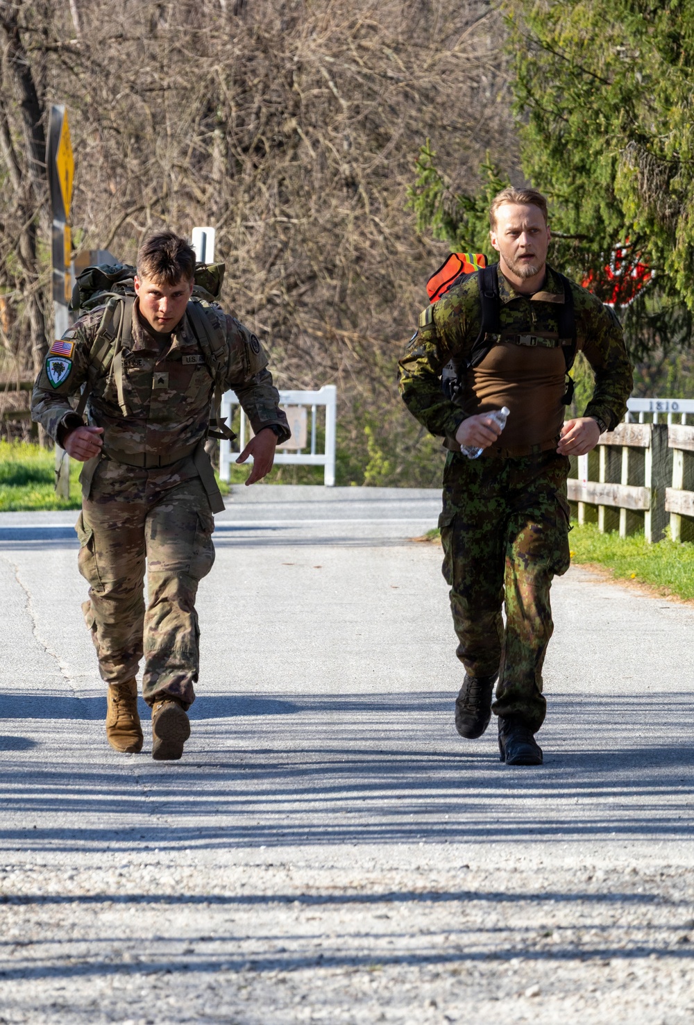 2026 Maryland State Best Warrior Competition Norwegian Foot March
